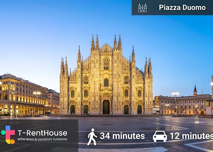 公寓 Station Duomo - La Dimora Moderna 米兰